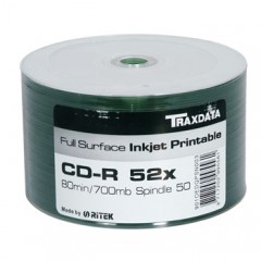 Traxdata cd-r printable 1/50