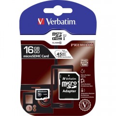 Verbatim Micro sd 16gb + adapter