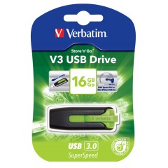 Verbatim V3 usb 16gb zeleni