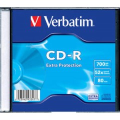 Verbatim cd-r slim case