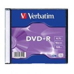 Verbatim dvd+r slim case