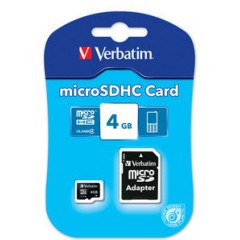 Verbatim sd micro card 4gb